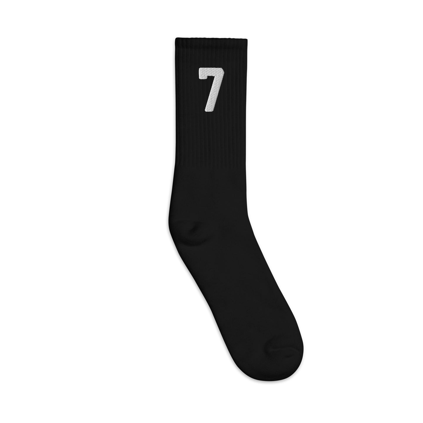 Number 7 - Embroidered socks