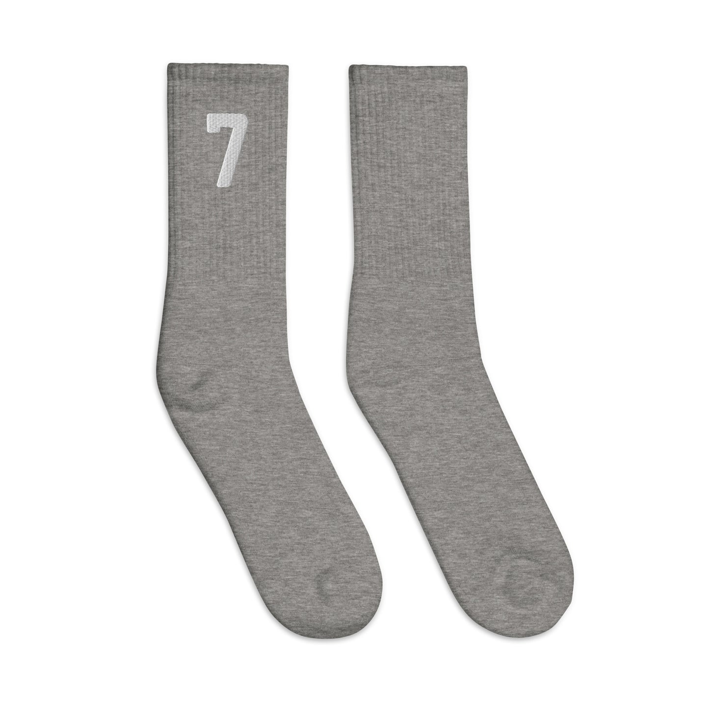 Number 7 - Embroidered socks