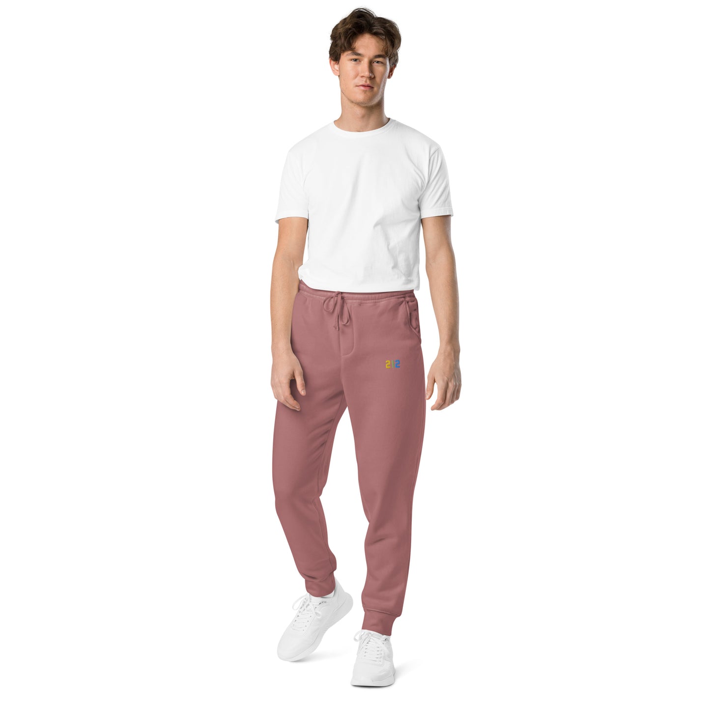 212 Multi Embroidered - Unisex pigment-dyed sweatpants
